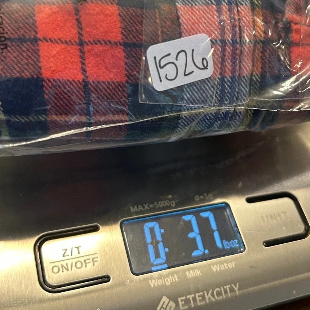 Carters Toddler Boys Red Green Plaid Flannel Button Down Shirt 18 Months 1526